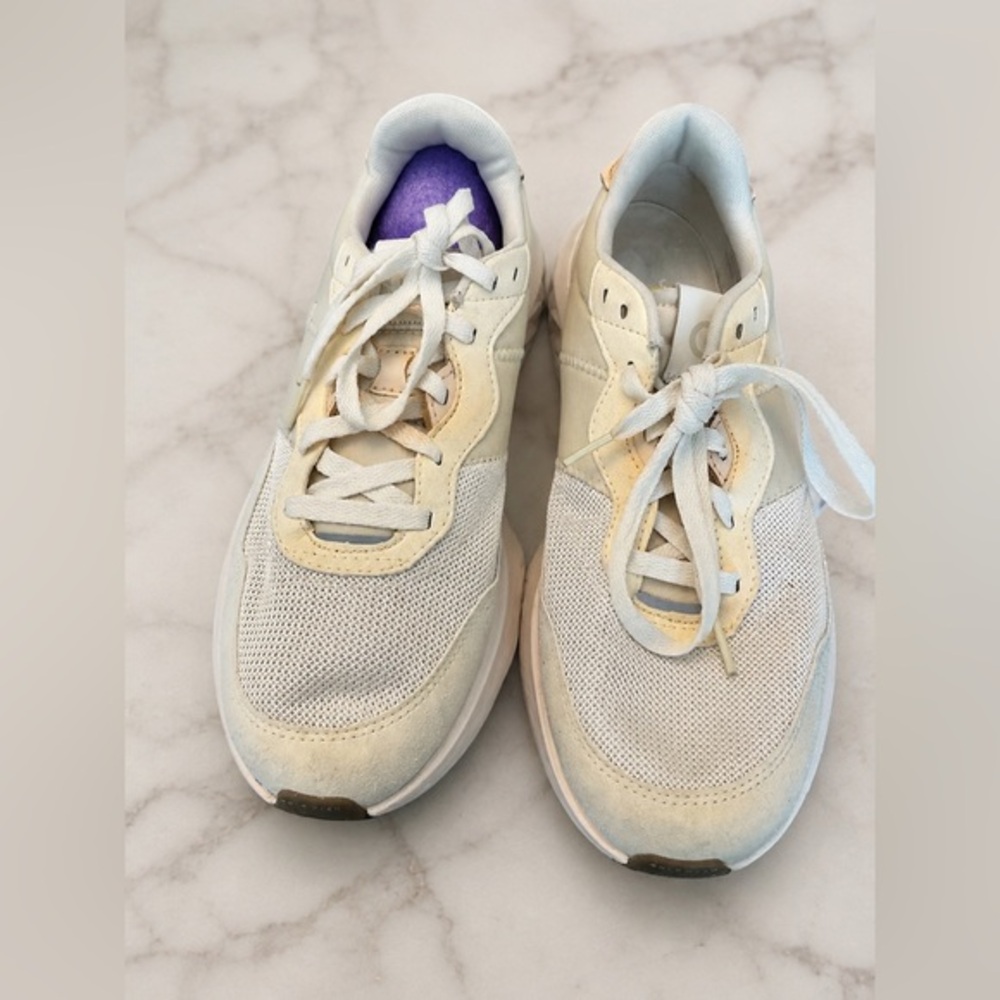 Cole Haan Grand 360 Cream Mesh Sneakers Size 10 Men